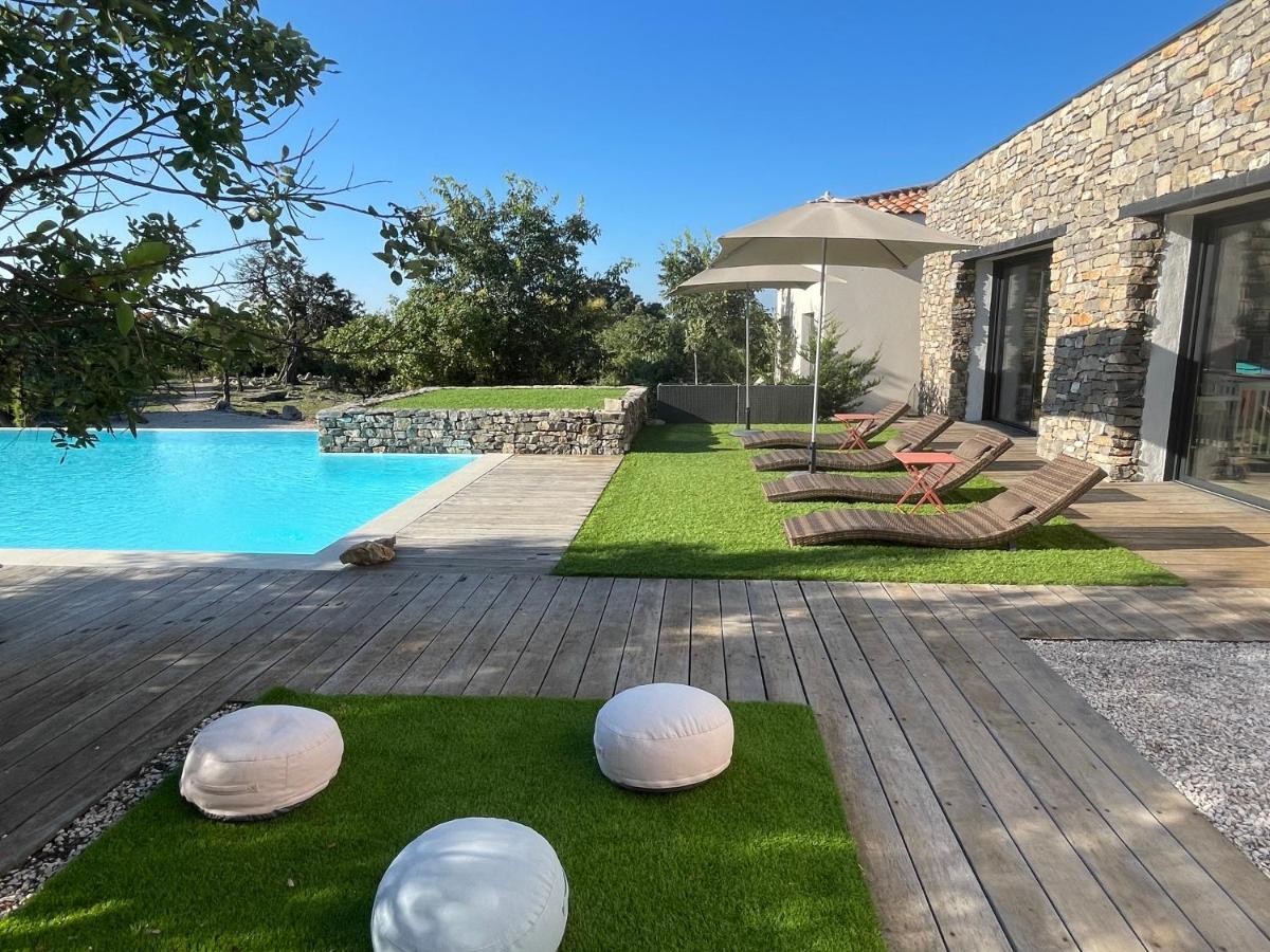 Le Domaine Du Cade-Gites D'Exception 4Etoiles "La Villa Du Cade" Cazevieille Dış mekan fotoğraf