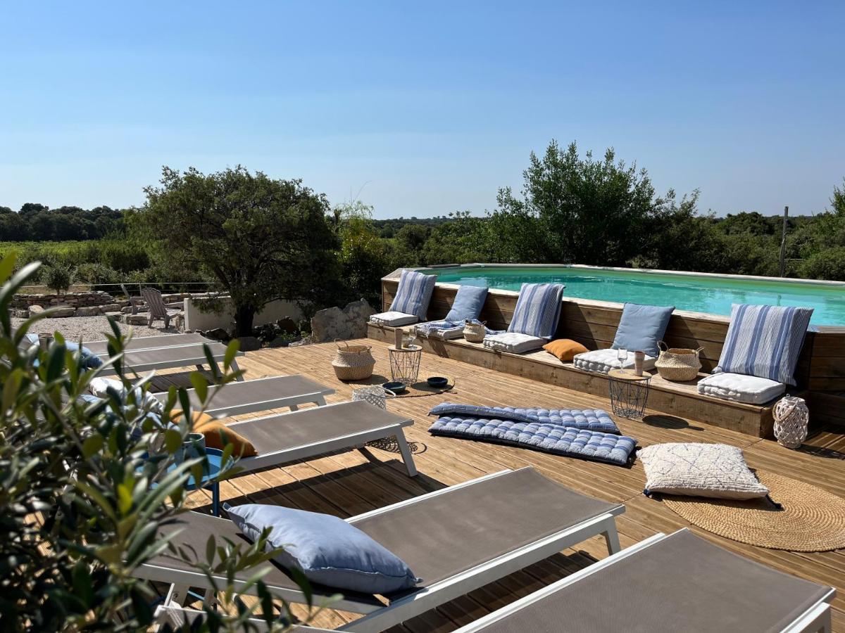 Le Domaine Du Cade-Gites D'Exception 4Etoiles "La Villa Du Cade" Cazevieille Dış mekan fotoğraf